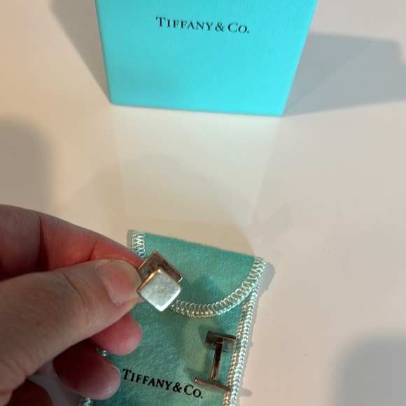 Tiffany & Co. Silver Engraved Cufflinks - Picture 5 of 5